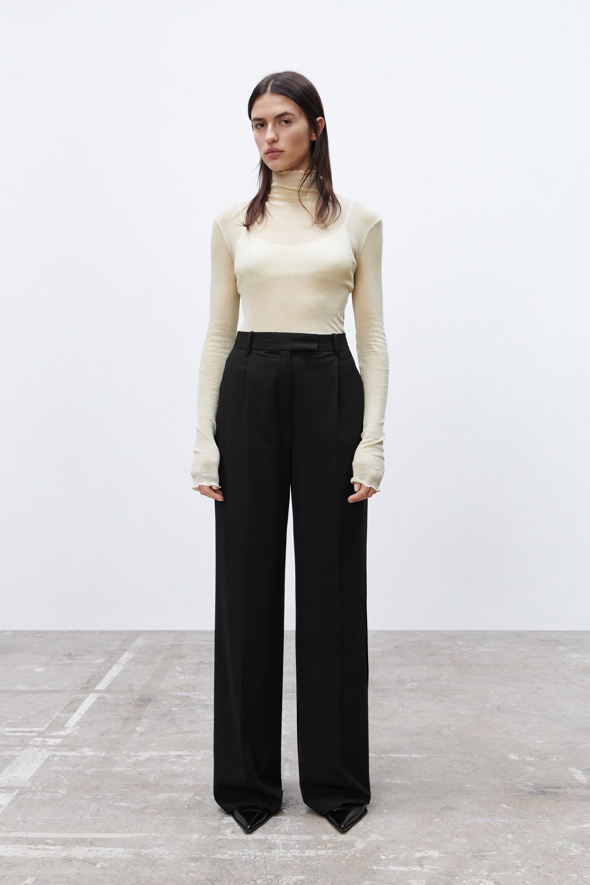 Wide Leg Trousers